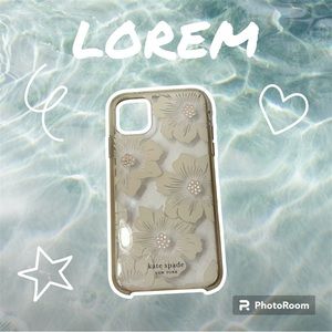 iphone 11 clear flower case